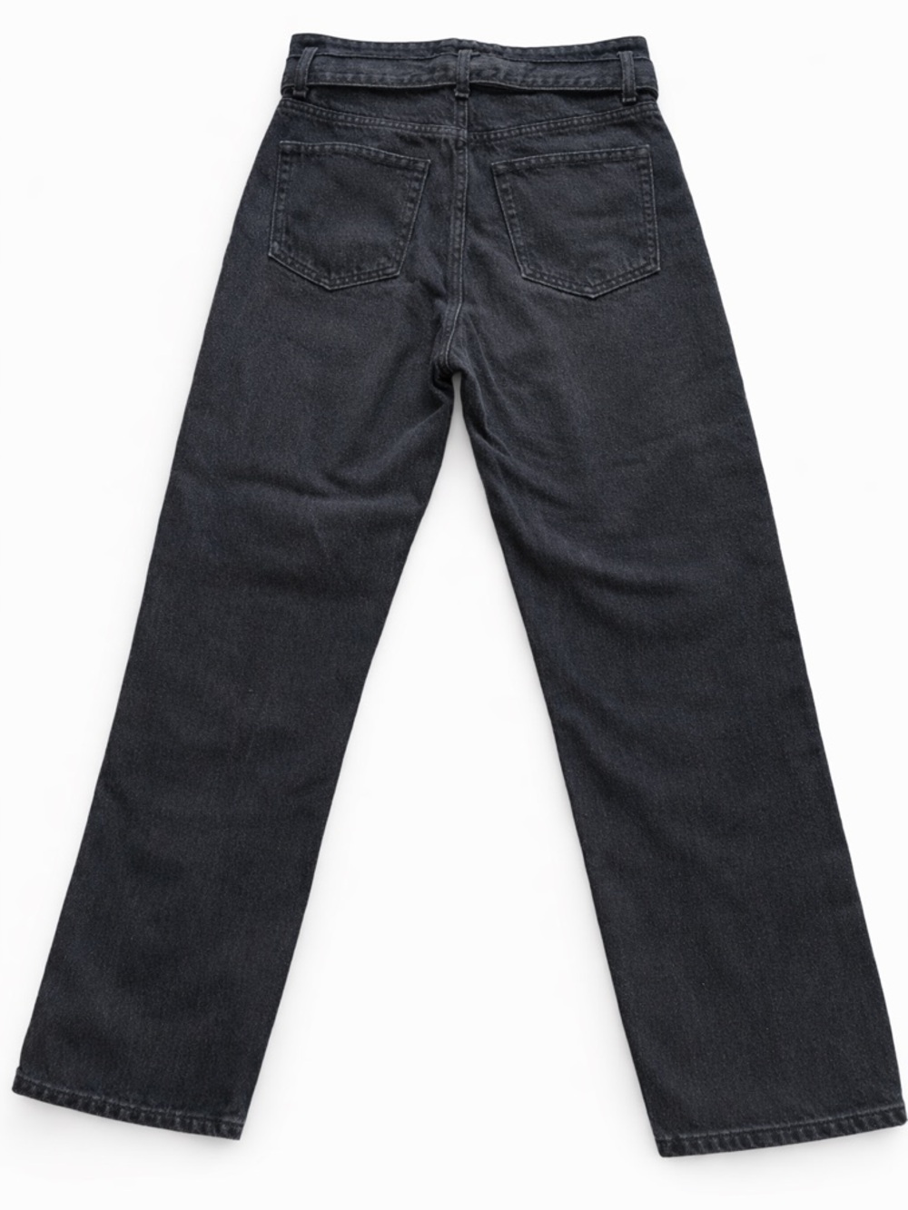 Reformation Cynthia Belted High -Rise Straight Leg Jeans Women’s Size 28 - Picture 3 of 8